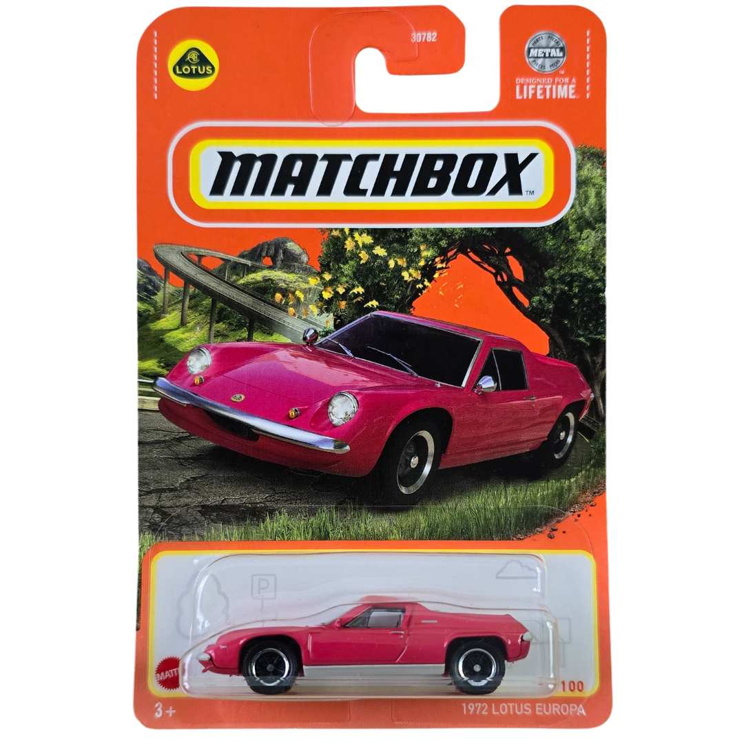 Matchbox - 1972 Lotus Europa (Rosa Chicle)