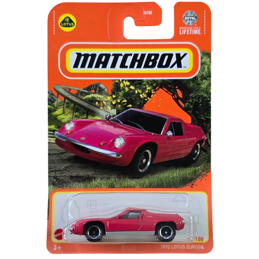 Matchbox - 1972 Lotus Europa (Rosa Chicle)