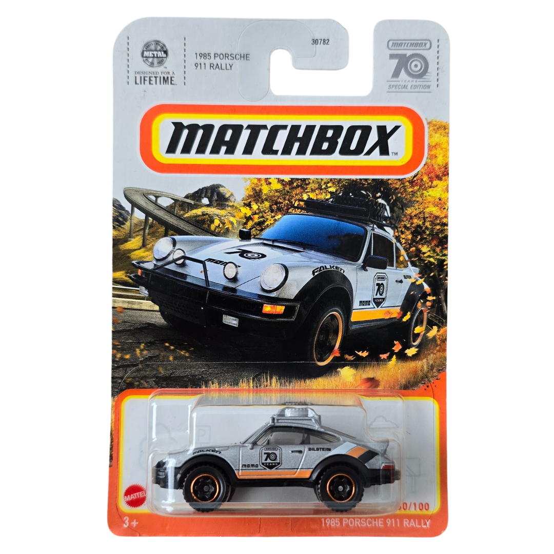 Matchbox - 1985 Porsche 911 Rally