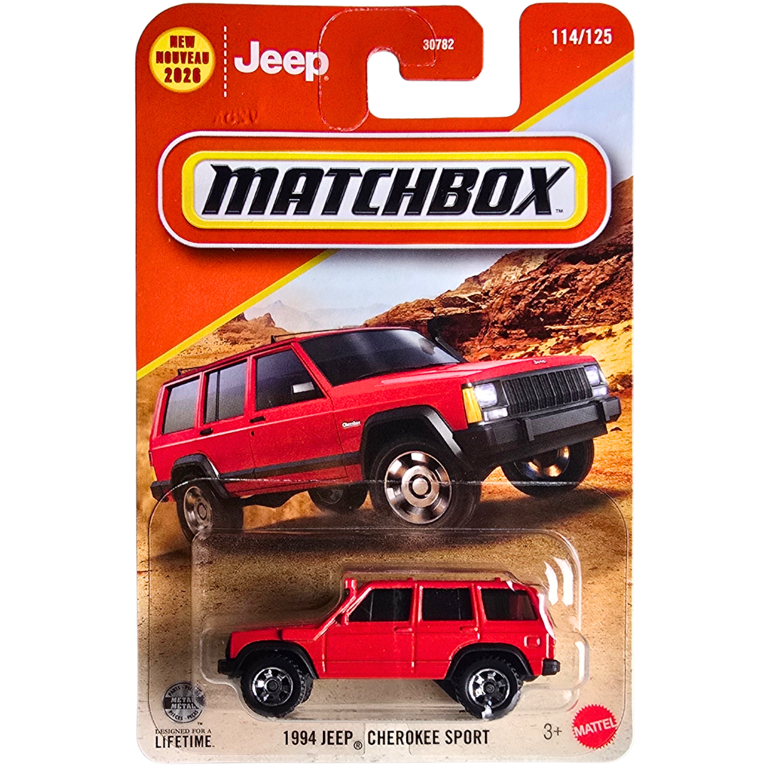 Matchbox - 1994 Jeep Cherokee Sport