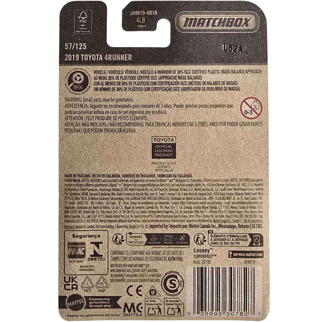 Matchbox - 2019 Toyota 4Runner