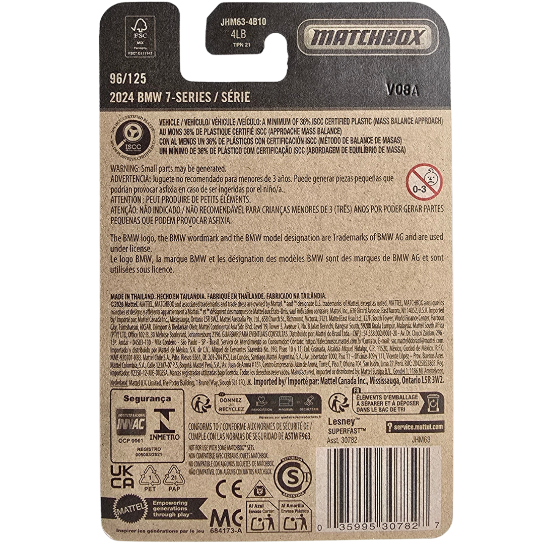 Matchbox - 2024 BMW 7-Series - Série