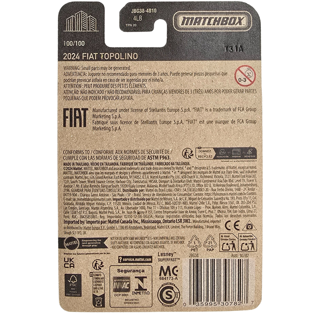 Matchbox - 2024 Fiat Topolino