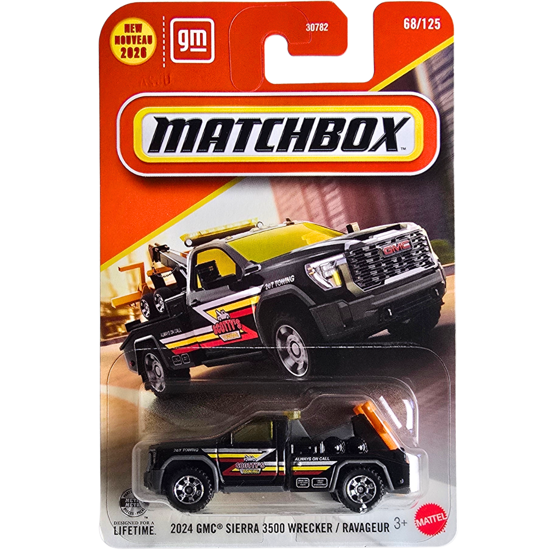 Matchbox - 2024 GMC Sierra 3500 Wrecker / Ravageur
