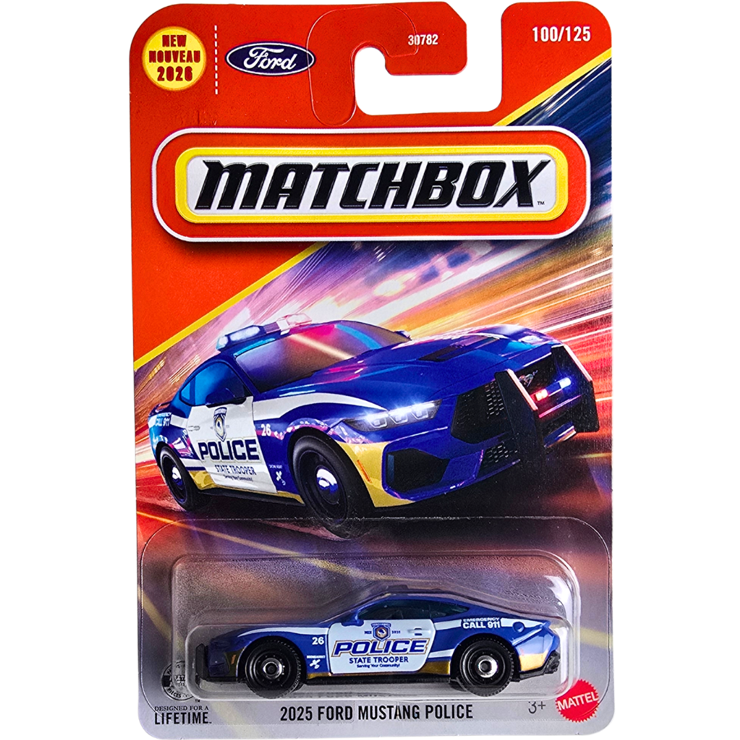 Matchbox - 2025 Ford Mustang Police