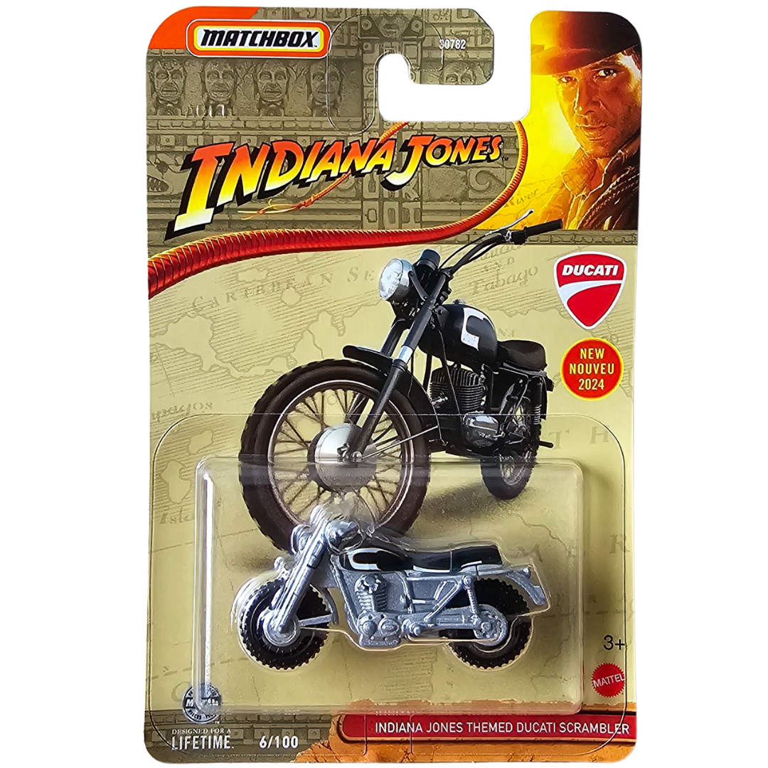 Matchbox - Indiana Jones Themed Ducati Scrambler