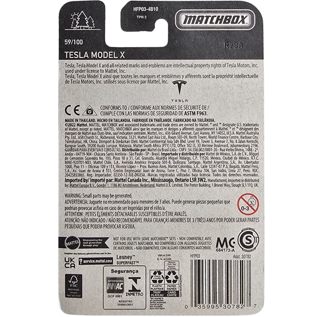 Matchbox - Tesla Model X