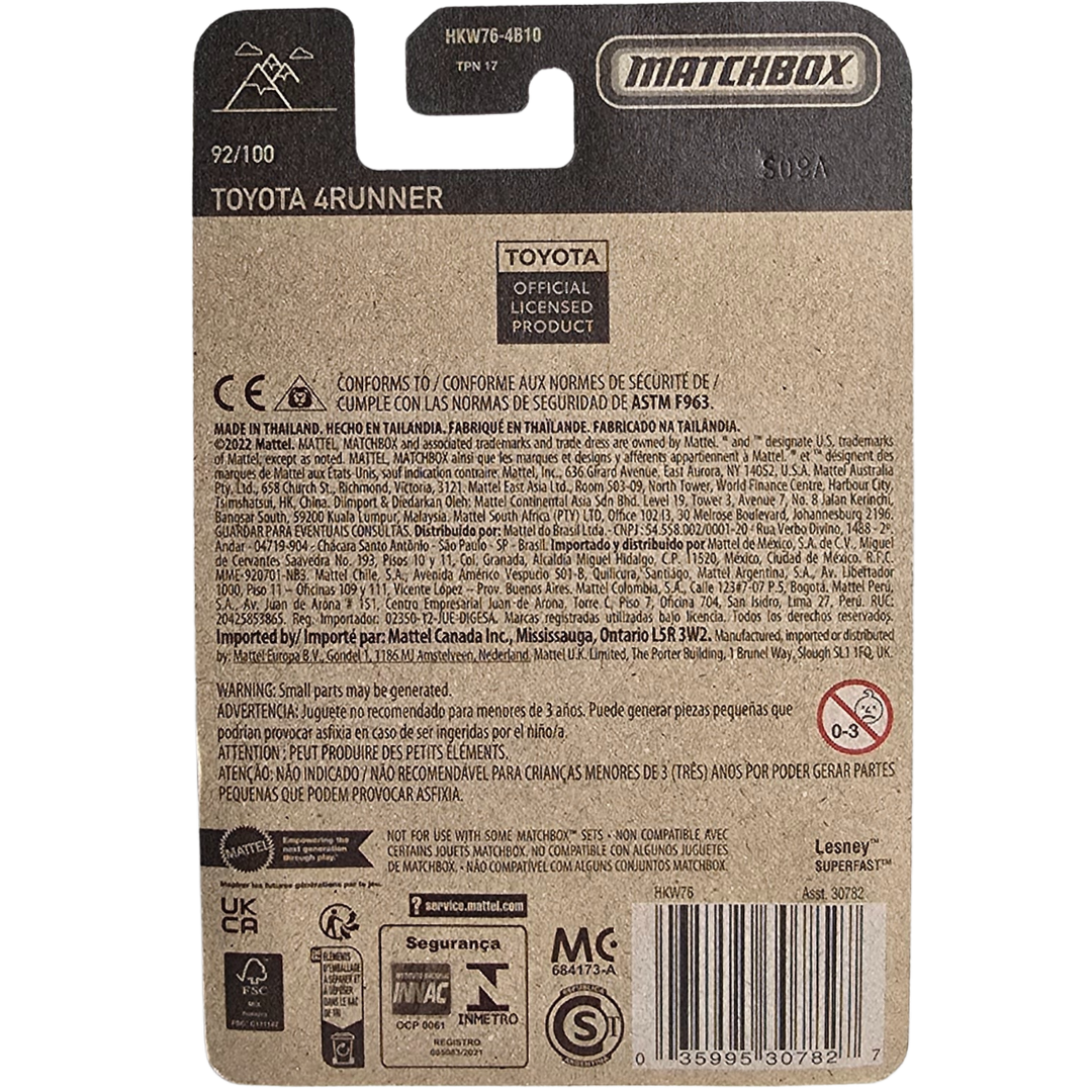 Matchbox - Toyota 4Runner