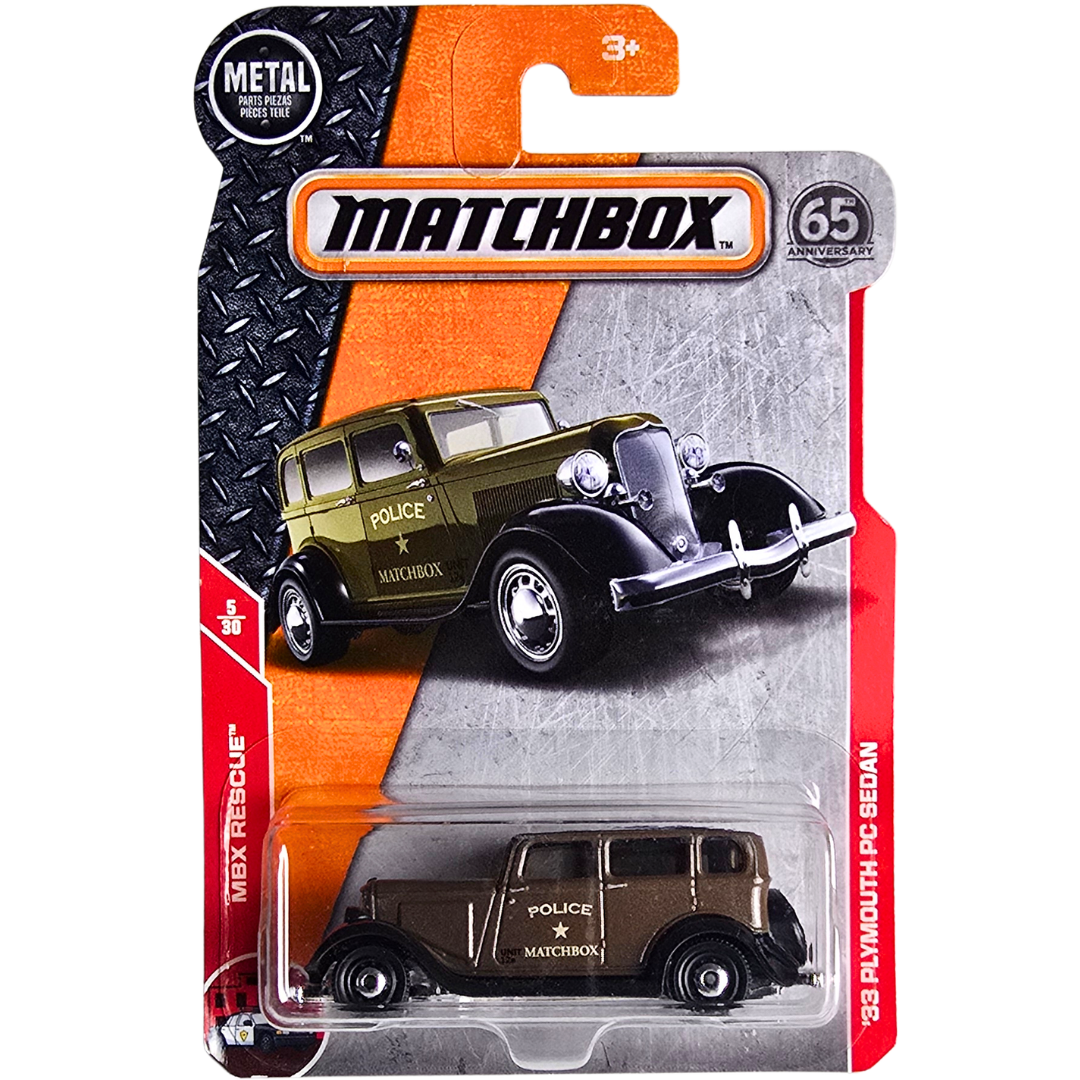 Matchbox - '33 Plymouth PC Sedan