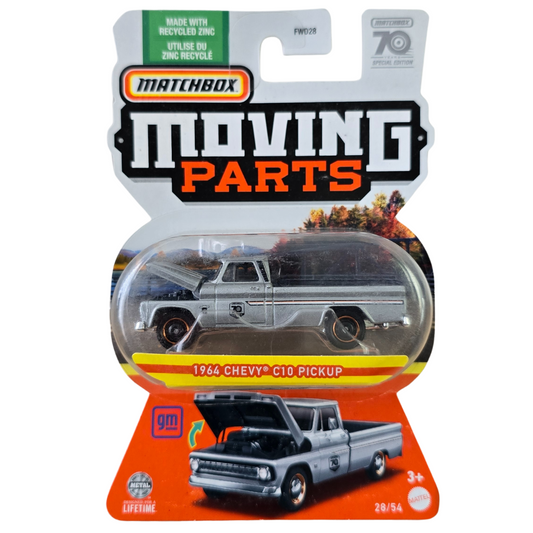 Matchbox Moving Parts - 1964 Chevy C10 Pickup (Edición 70 Años Matchbox)