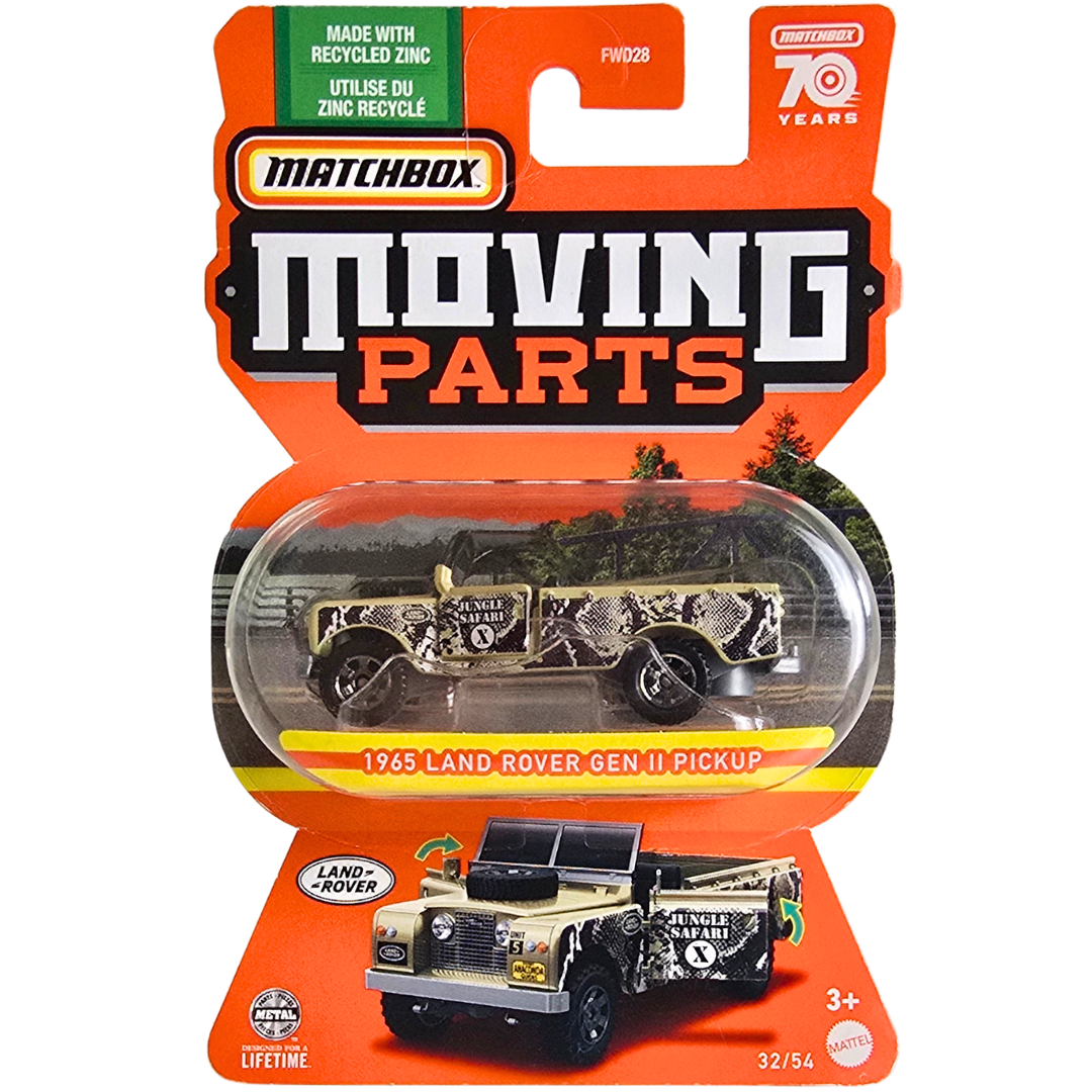 Matchbox Moving Parts - 1965 Land Rover Gen II Pickup