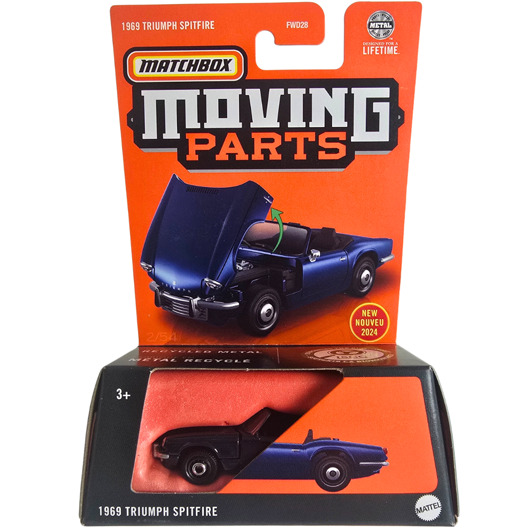 Matchbox Moving Parts - 1969 Triumph Spitfire