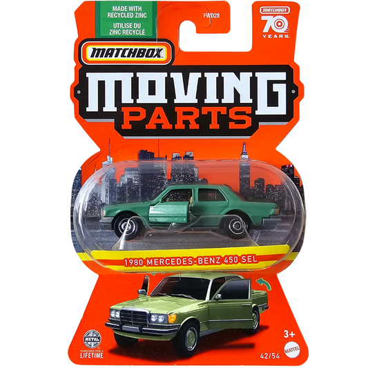 Matchbox Moving Parts - 1980 Mercedes-Benz 450 SEL