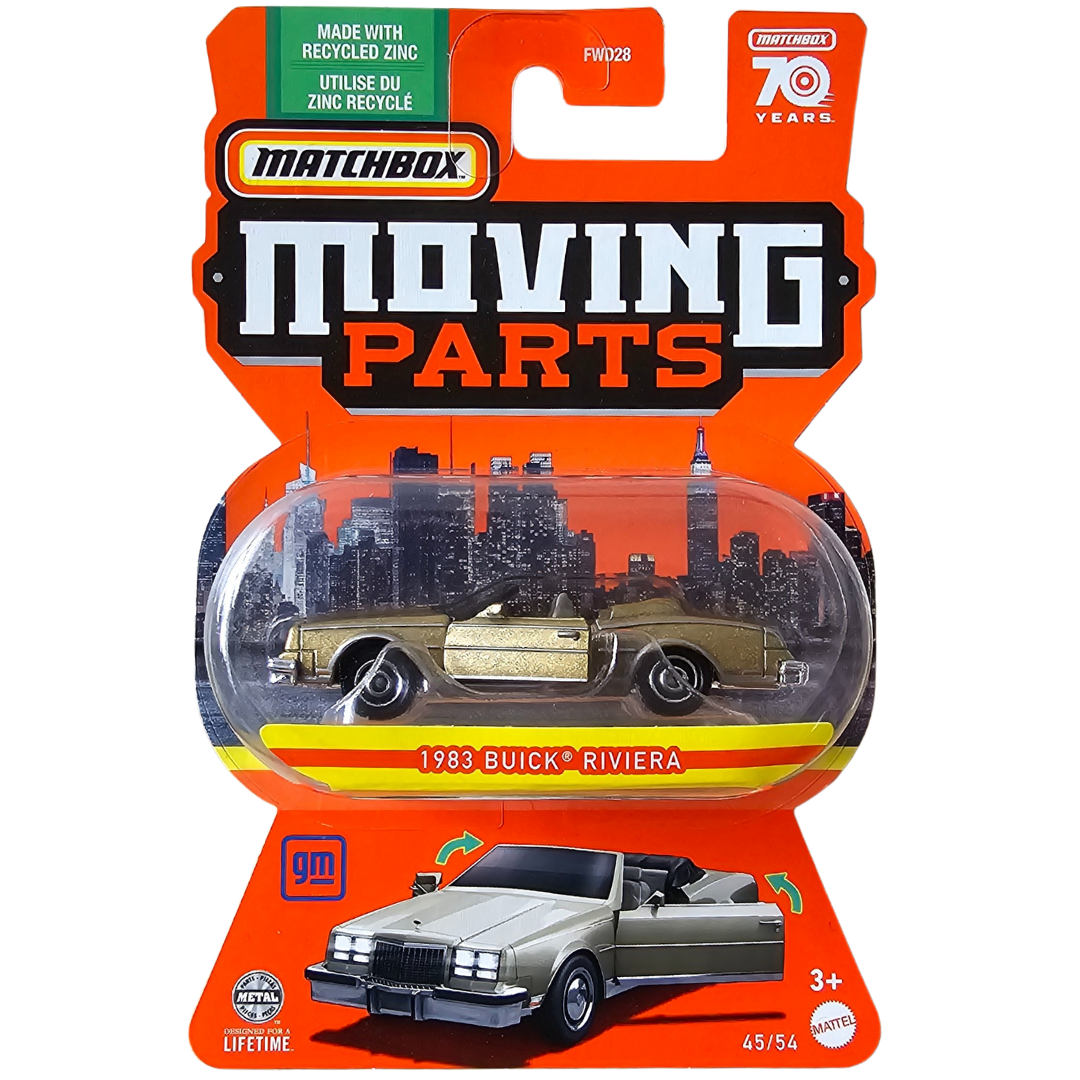 Matchbox Moving Parts - 1983 Buick Riviera