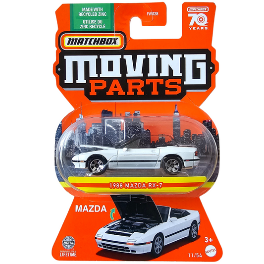 Matchbox Moving Parts - 1988 Mazda RX-7