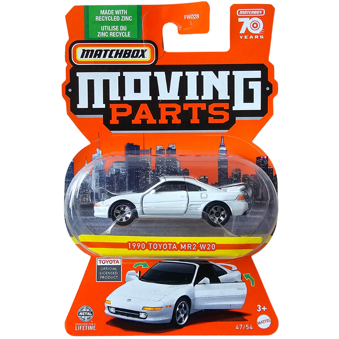 Matchbox Moving Parts - 1990 Toyota MR2 W20