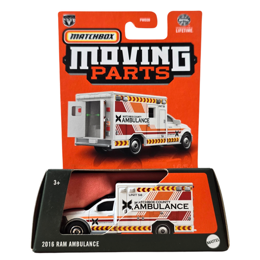 Matchbox Moving Parts - 2016 Ram Ambulance