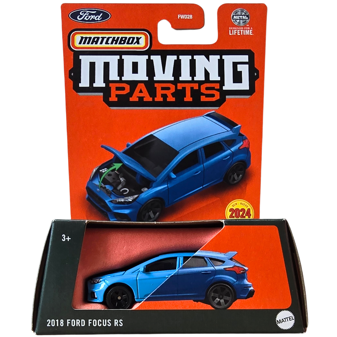 Matchbox Moving Parts - 2018 Ford Focus RS