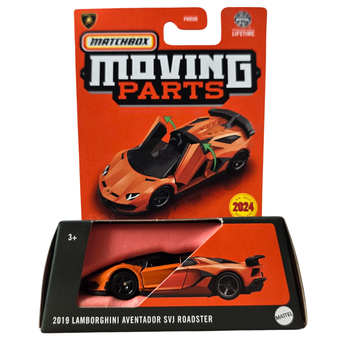 Matchbox Moving Parts - 2019 Lamborghini Aventador SVJ Roadster