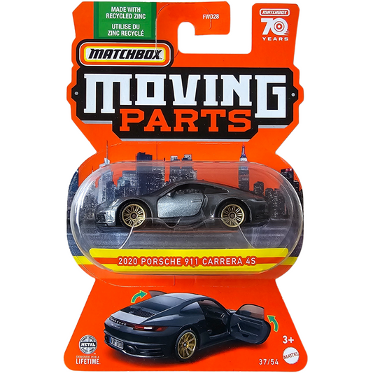 Matchbox Moving Parts - 2020 Porsche 911 Carrera 4S