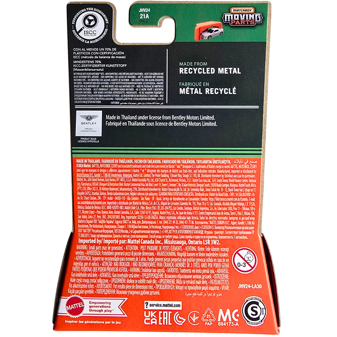 Matchbox Moving Parts - 2022 Bentley Batur