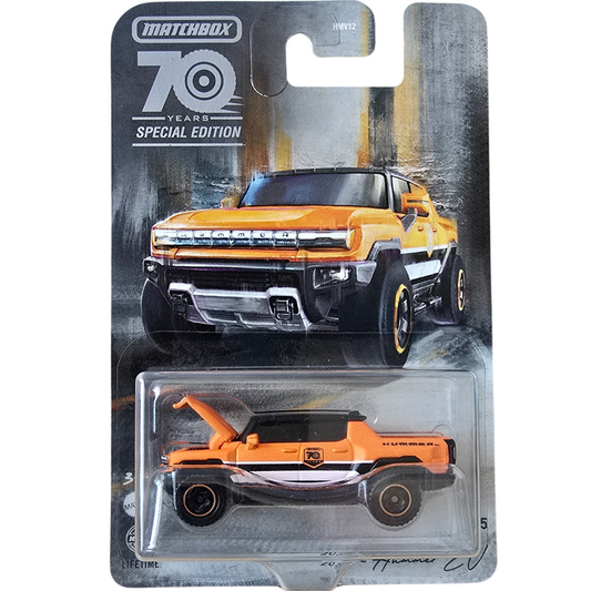 Matchbox Moving Parts - 2022 Hummer EV (70 Años Edición Especial)