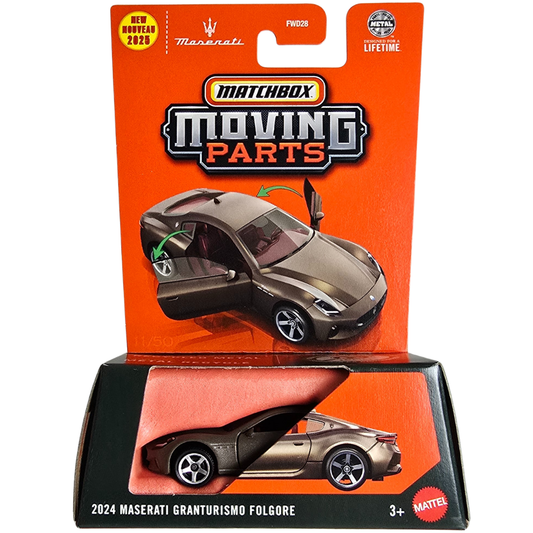 Matchbox Moving Parts - 2024 Maserati Granturismo Folgore