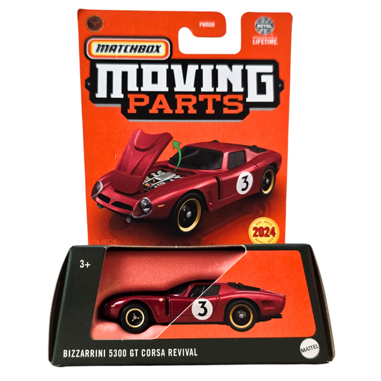 Matchbox Moving Parts - Bizzarrini 5300 GT Corsa Revival