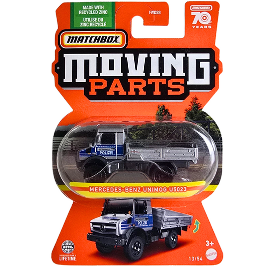 Matchbox Moving Parts - Mercedes-Benz Unimog U5023