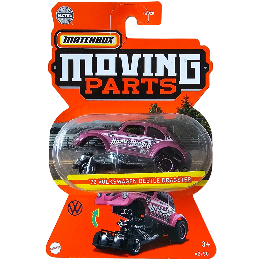 Matchbox Moving Parts - '72 Volkswagen Beetle Dragster