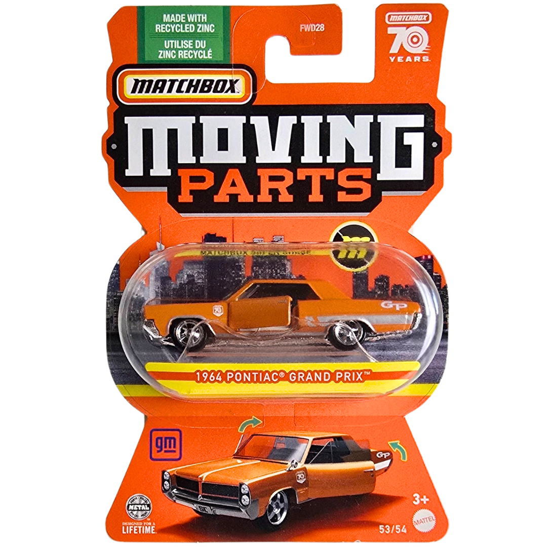 Matchbox Moving Parts (Super Chase) - 1964 Pontiac Grand Prix