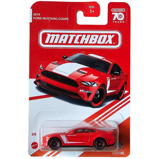 Matchbox Red Line - 2019 Ford Mustang Coupe