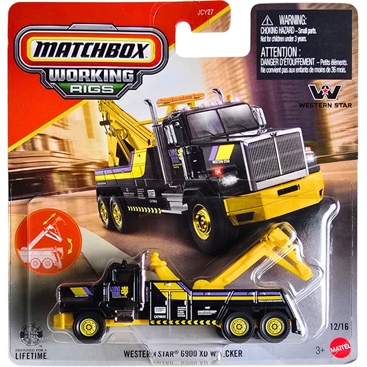 Matchbox Working Rigs - Western Star 6900 XD Wrecker