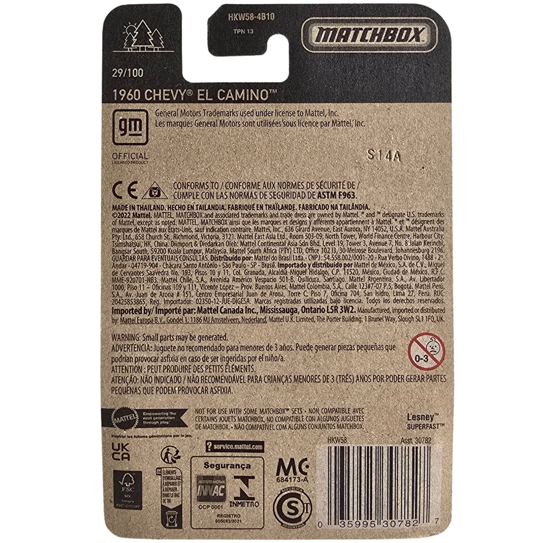 Matchbox - 1960 Chevy El Camino