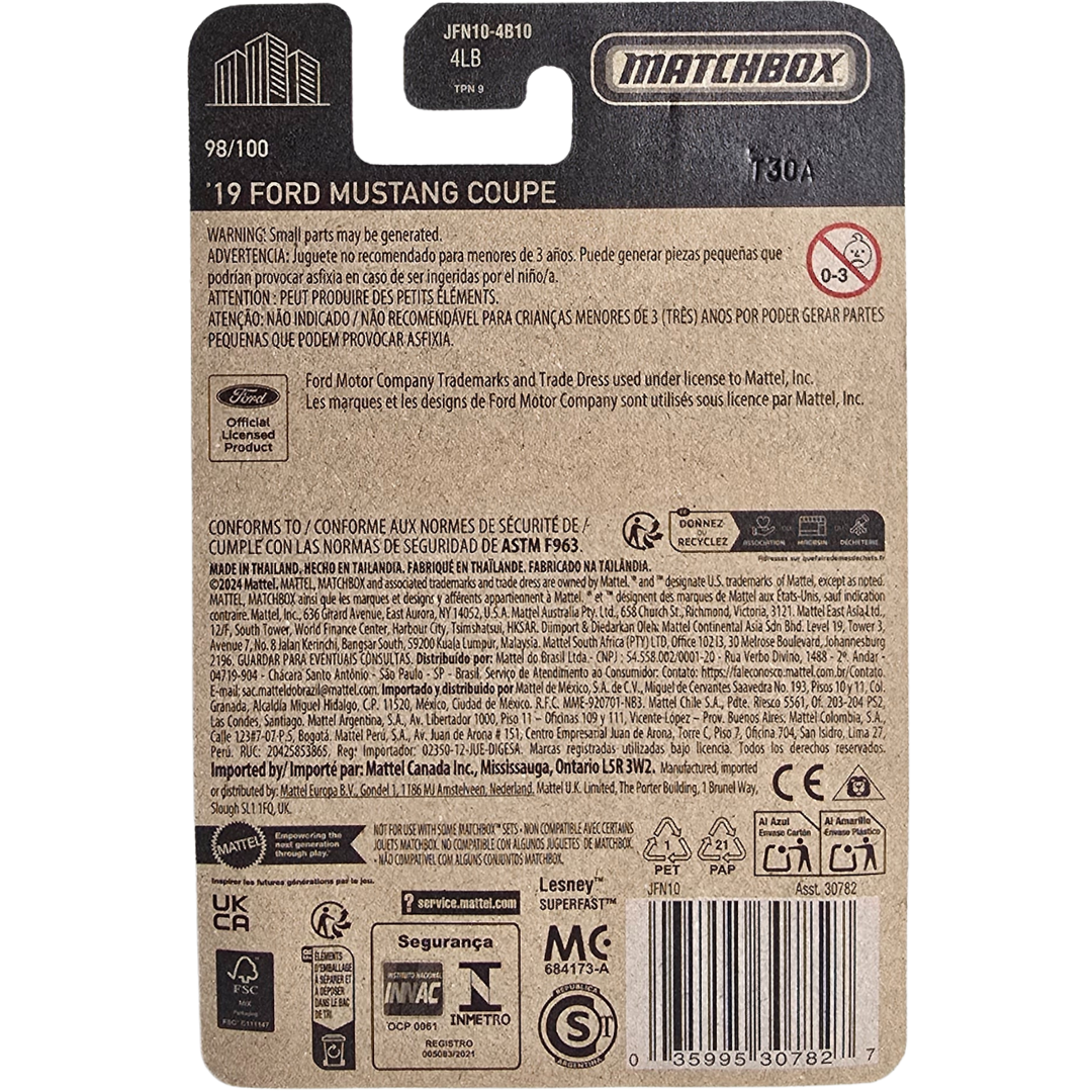 Matchbox - '19 Ford Mustang Coupe