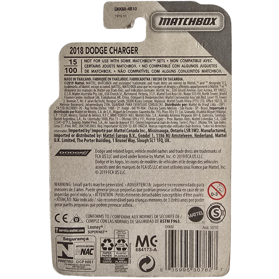 Matchbox - 2018 Dodge Charger