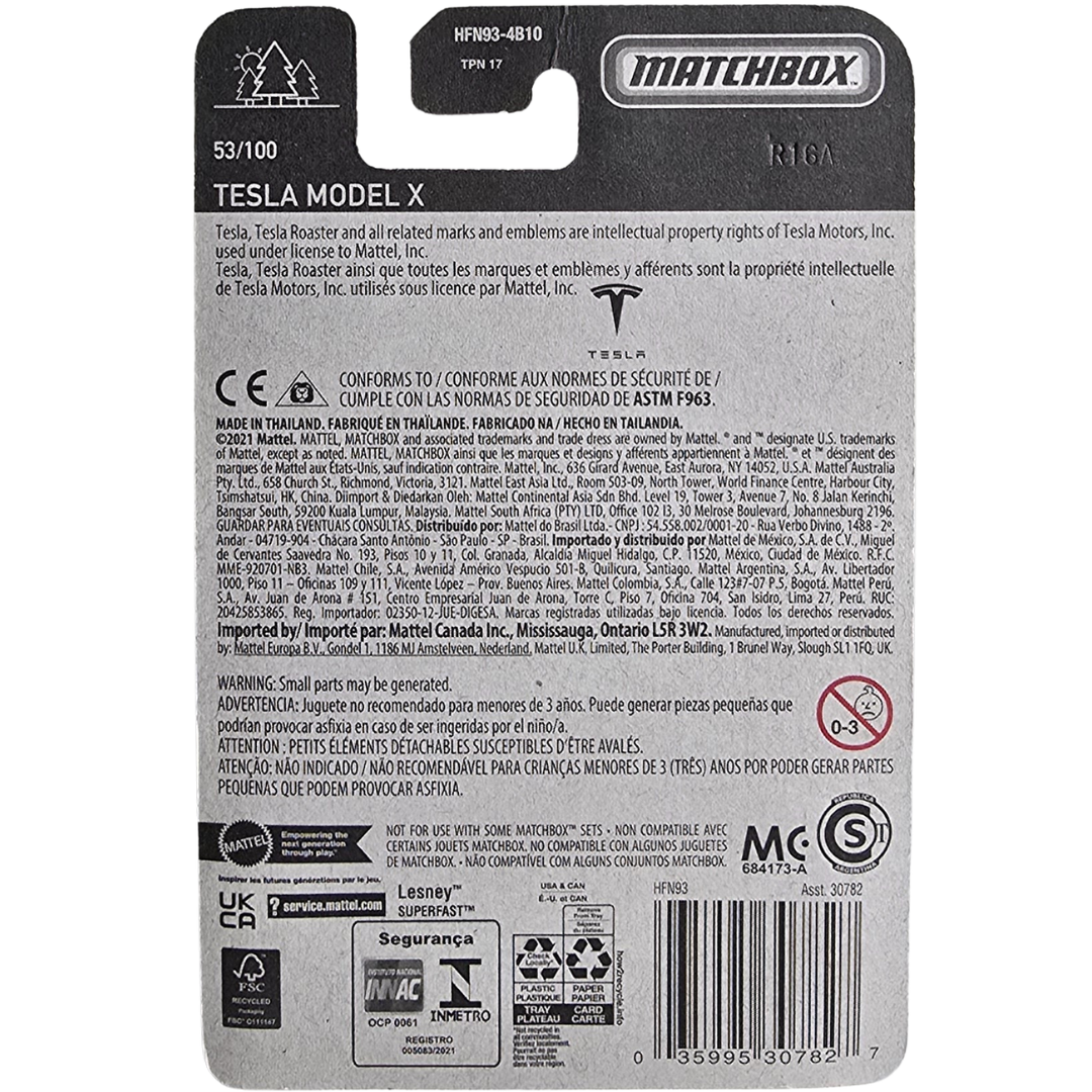 Matchbox - Tesla Model X
