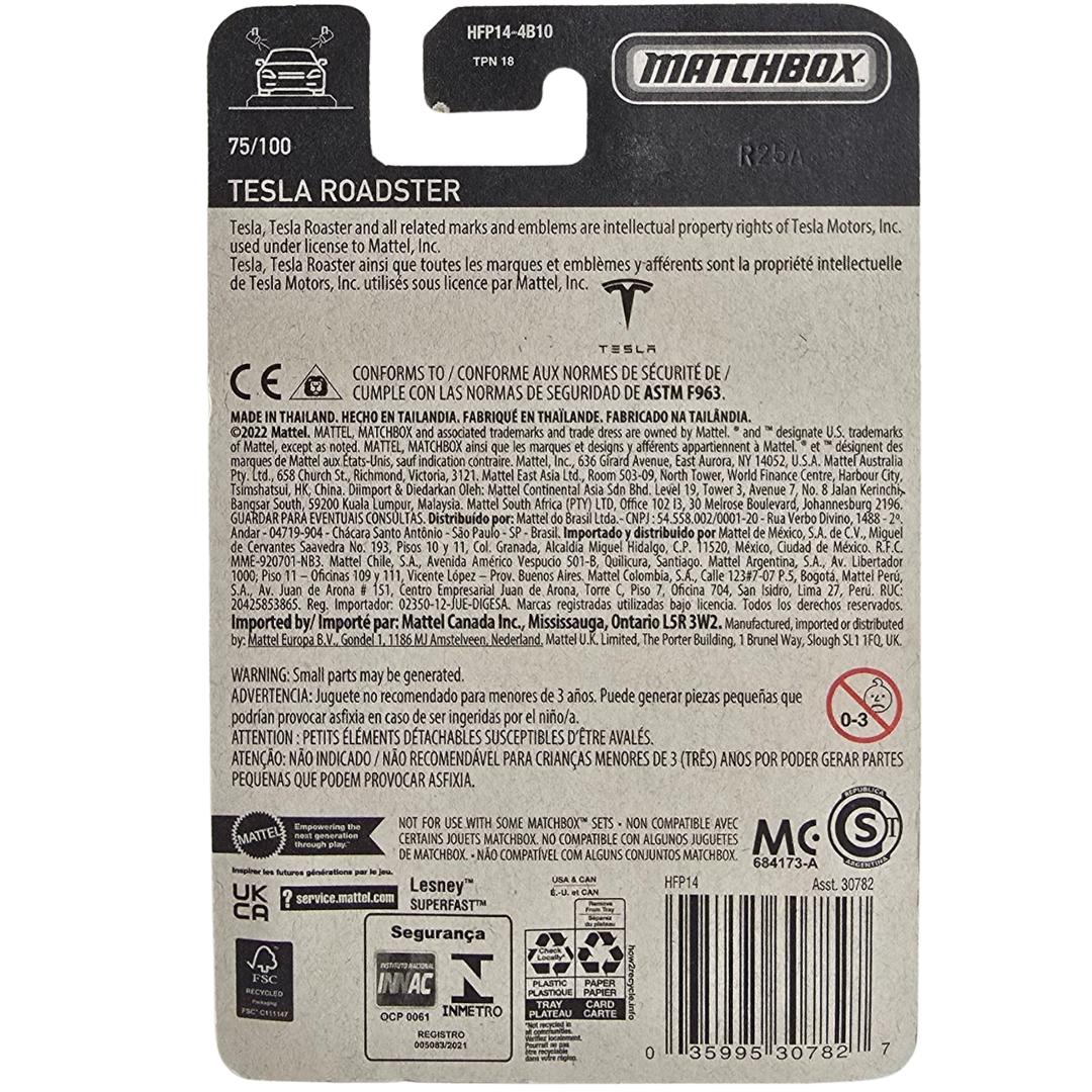 Matchbox - Tesla Roadster