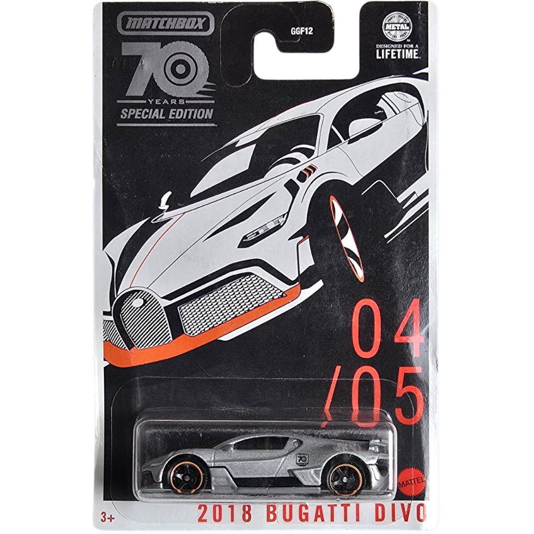 Matchbox (70 Años Edición Especial) - 2018 Bugatti Divo