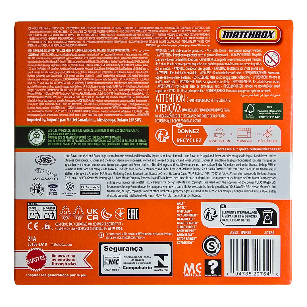 Matchbox 8 Pack