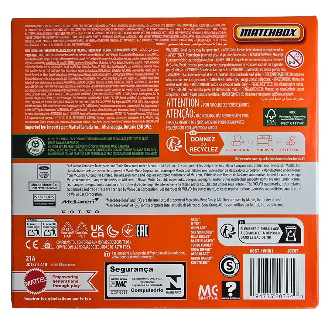 Matchbox 8 Pack
