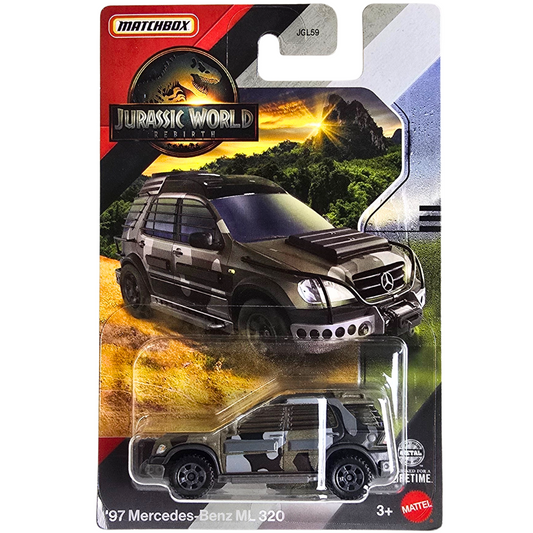Matchbox (Jurassic World Rebirth) - '97 Mercedes-Benz ML 320