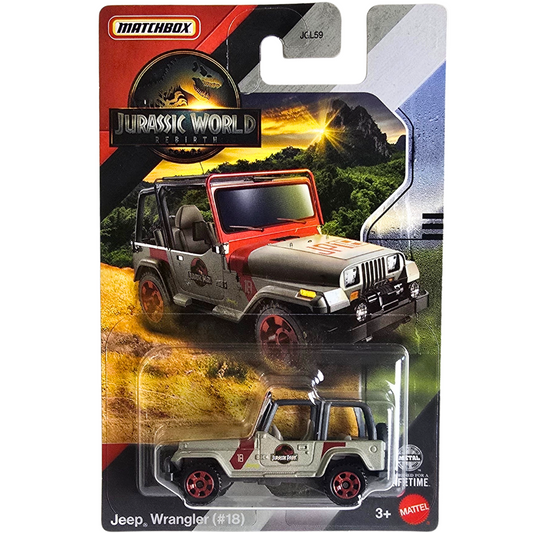 Matchbox (Jurassic World Rebirth) - Jeep Wrangler (#18)