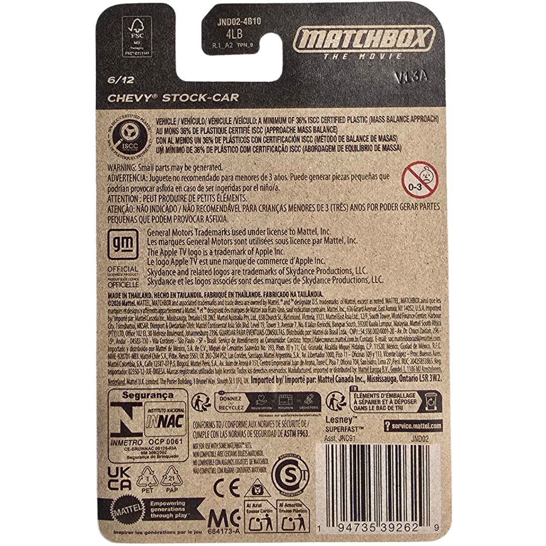 Matchbox (Matchbox The Movie) - Chevy Stock-Car