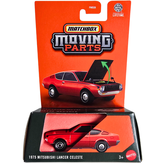 Matchbox Moving Parts - 1975 Mitsubishi Lancer Celeste