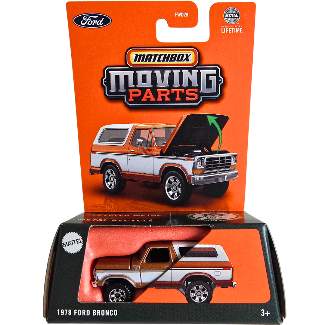 Matchbox Moving Parts - 1978 Ford Bronco