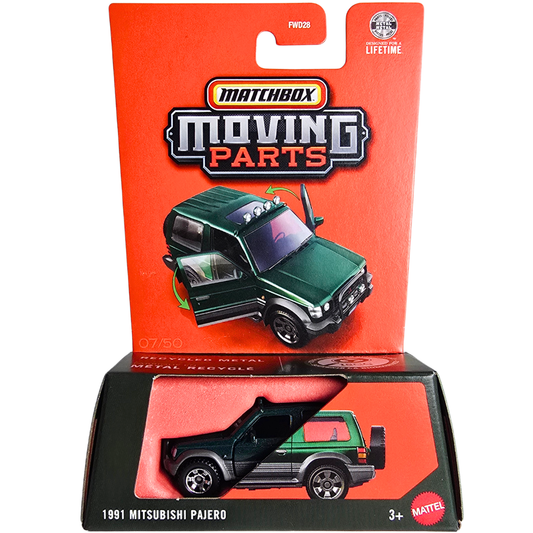 Matchbox Moving Parts - 1991 Mitsubishi Pajero
