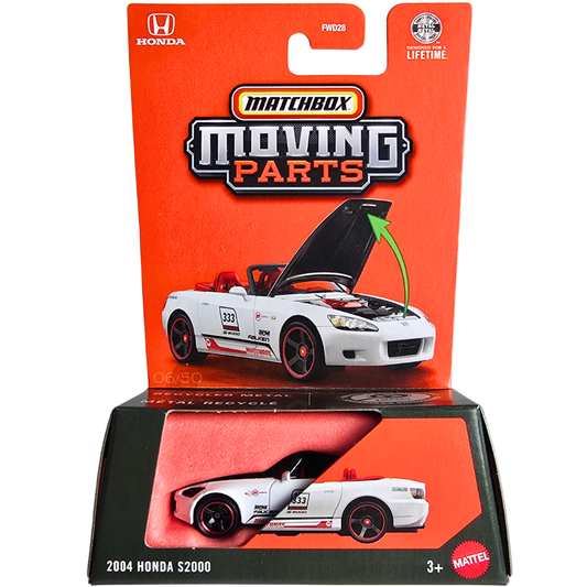 Matchbox Moving Parts - 2004 Honda S2000