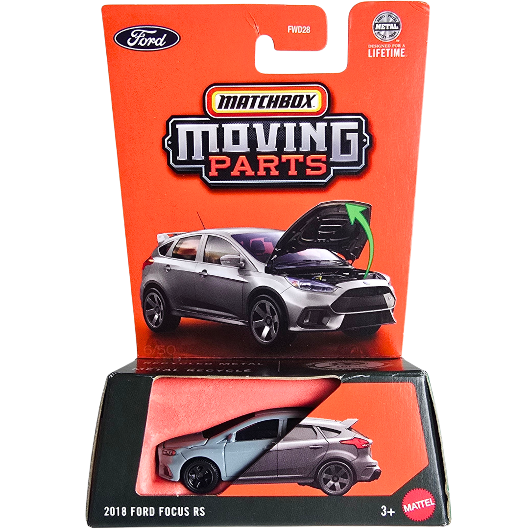 Matchbox Moving Parts - 2018 Ford Focus RS