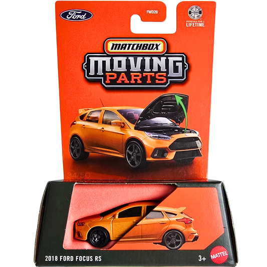 Matchbox Moving Parts - 2018 Ford Focus RS